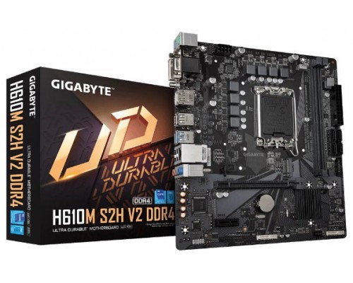 Gigabyte Placa Base H610M S2H V2 DDR5 mATX 1700